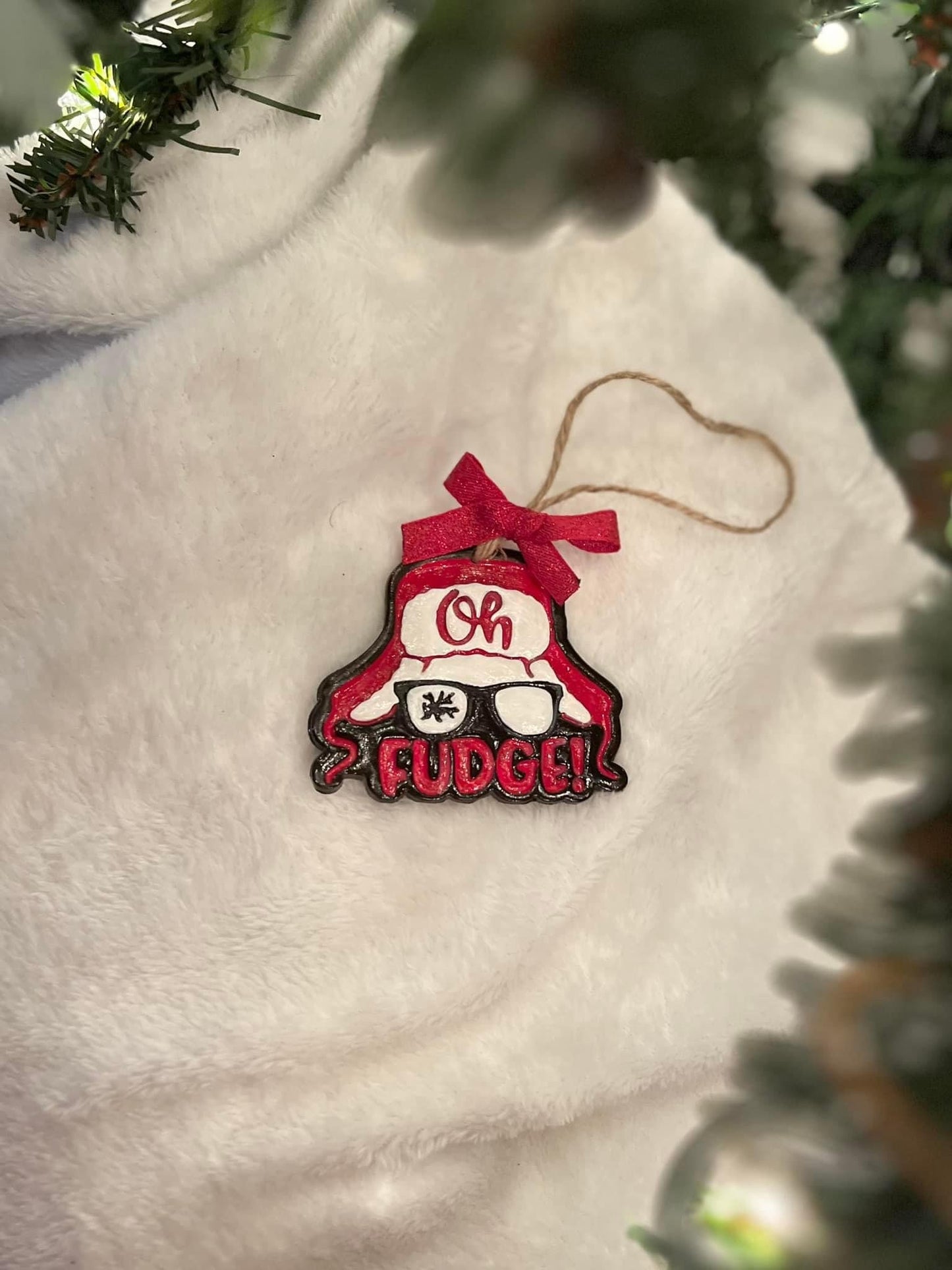 Oh Fudge Ornament