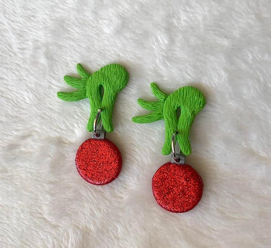 Grinch Dangles