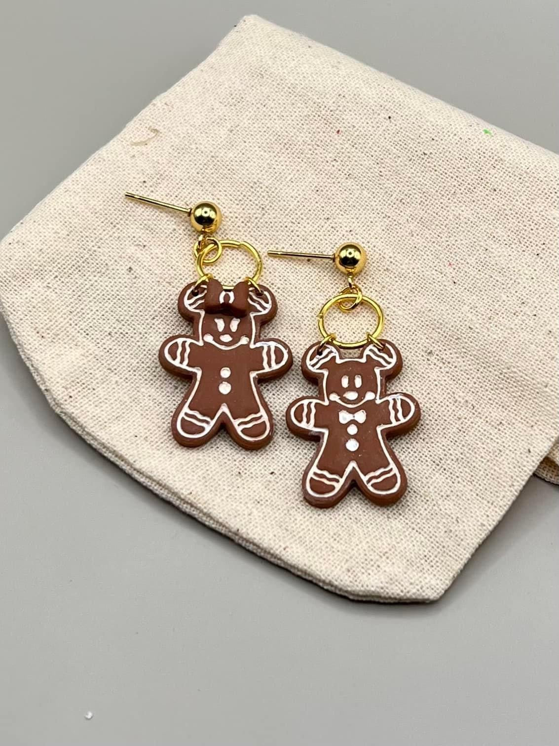 Mickey and Minnie Gingerbread