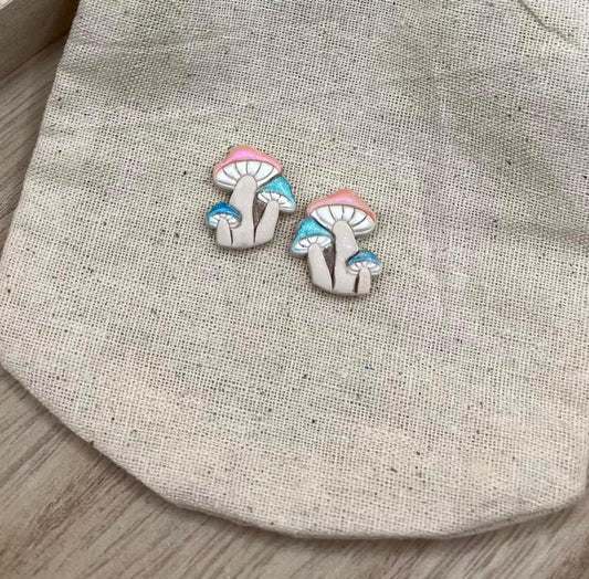 Little Mushroom Studs