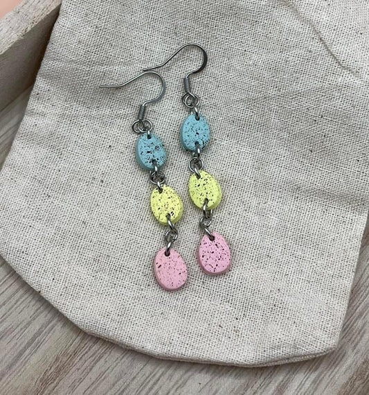 Speckled Egg dangles