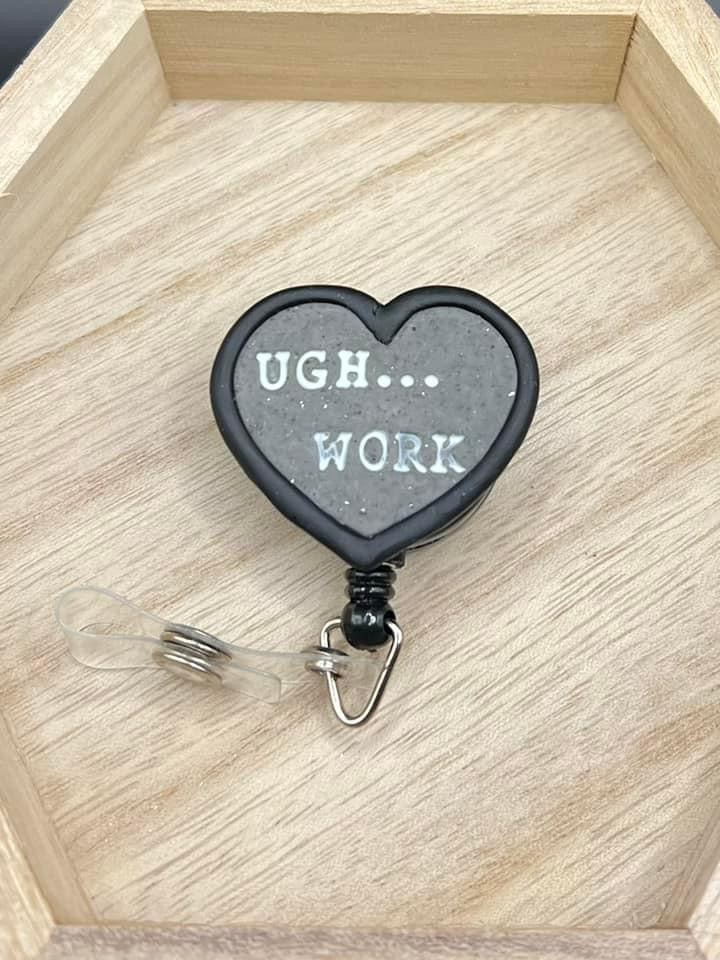 Ugh Work Badge Reel