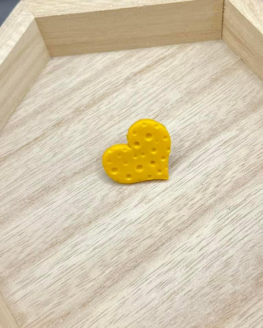 Love Cheese Pin