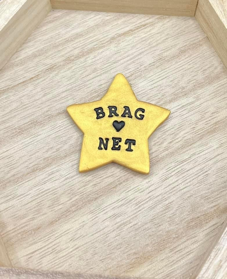 Brag Magnet for Fridge Artwork