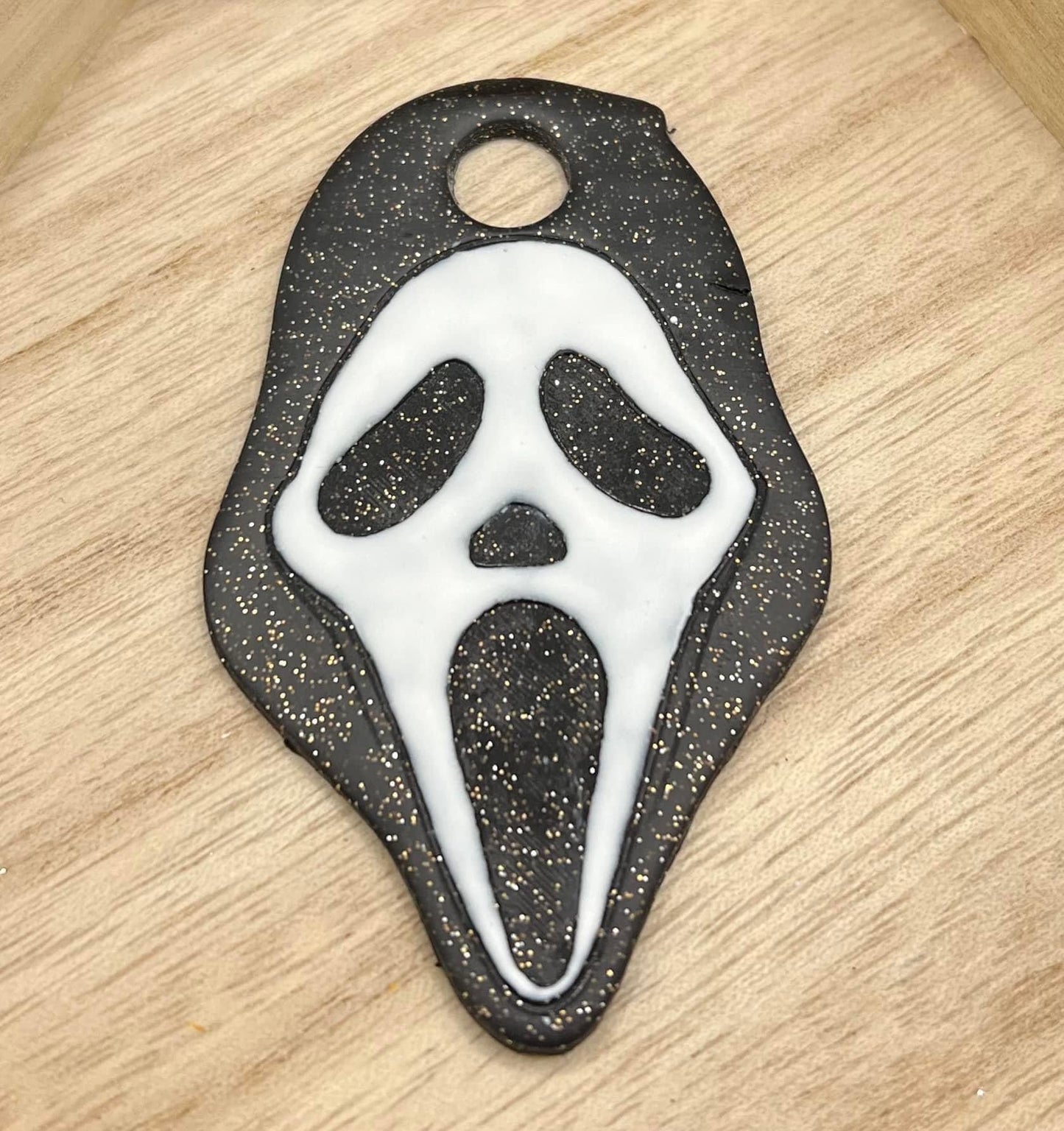 Scream mask Stanley Cup Topper