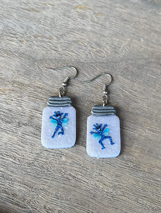 Jarred Cornish Pixie Earrings