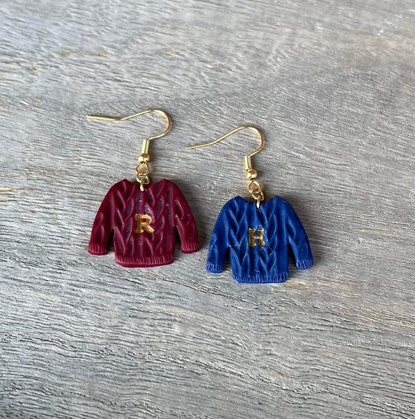 Ron and Harry Sweater Earrings