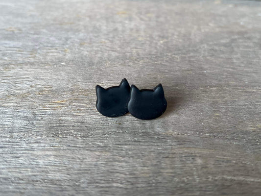 Black Cat Studs