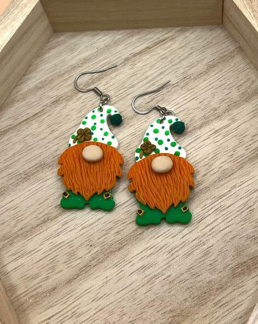 St. Paddy Gnome Earrings