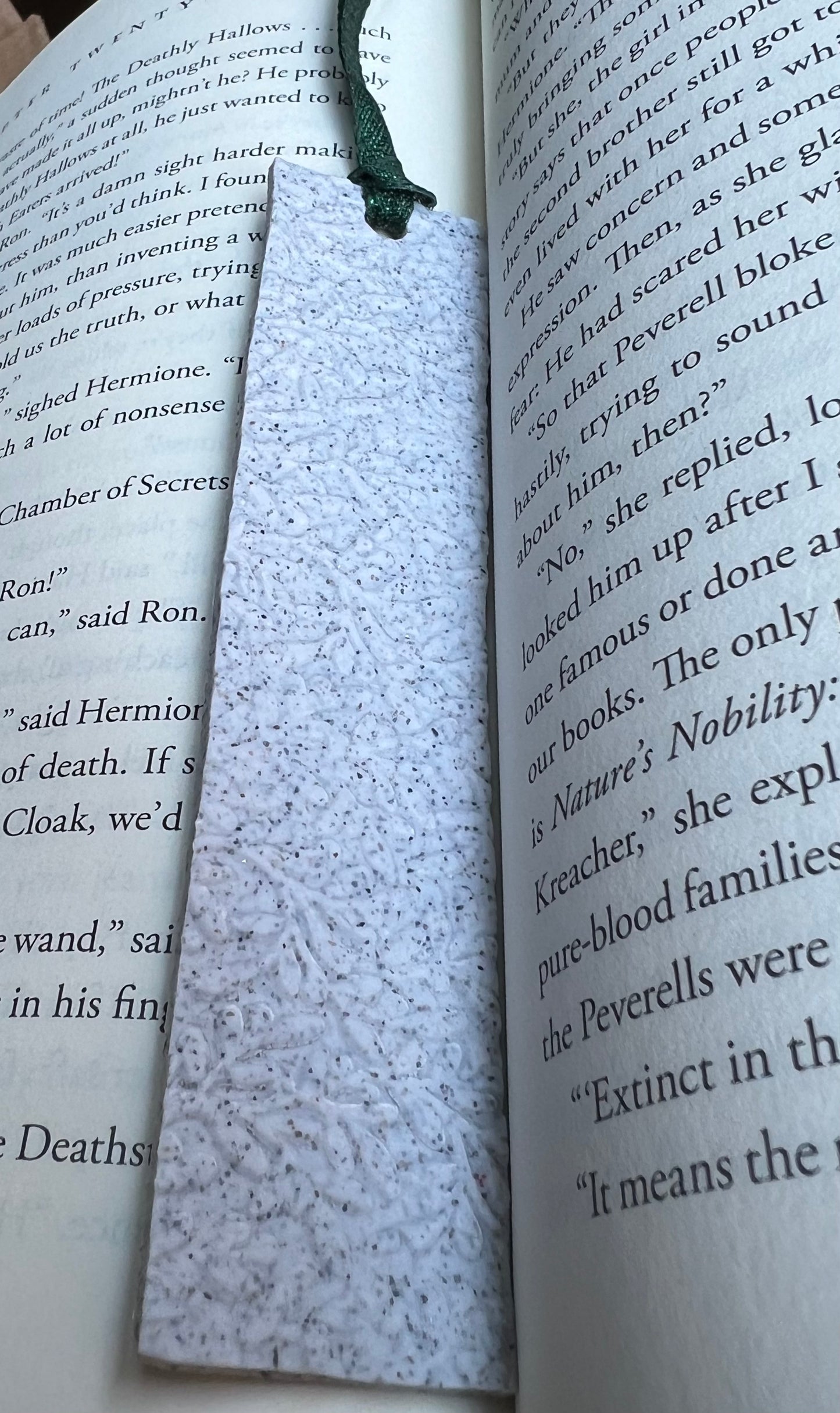 Granite Texture Bookmark