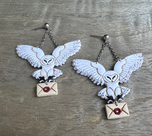 Owl Delivery Dangles