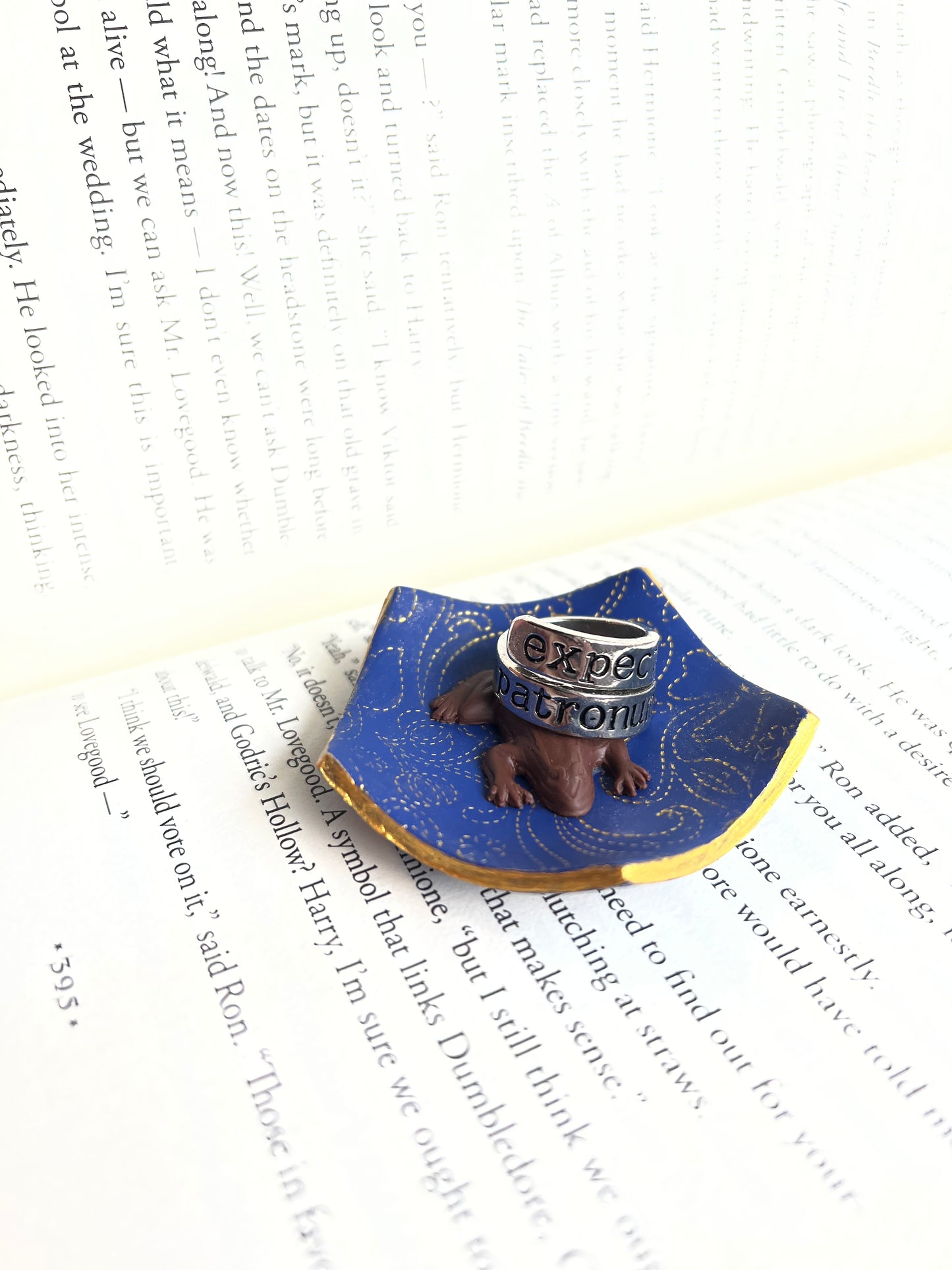 Chocolate Frog Tiny Trinket Dish